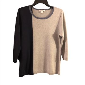 Liz Claiborne Colorblock Sweater